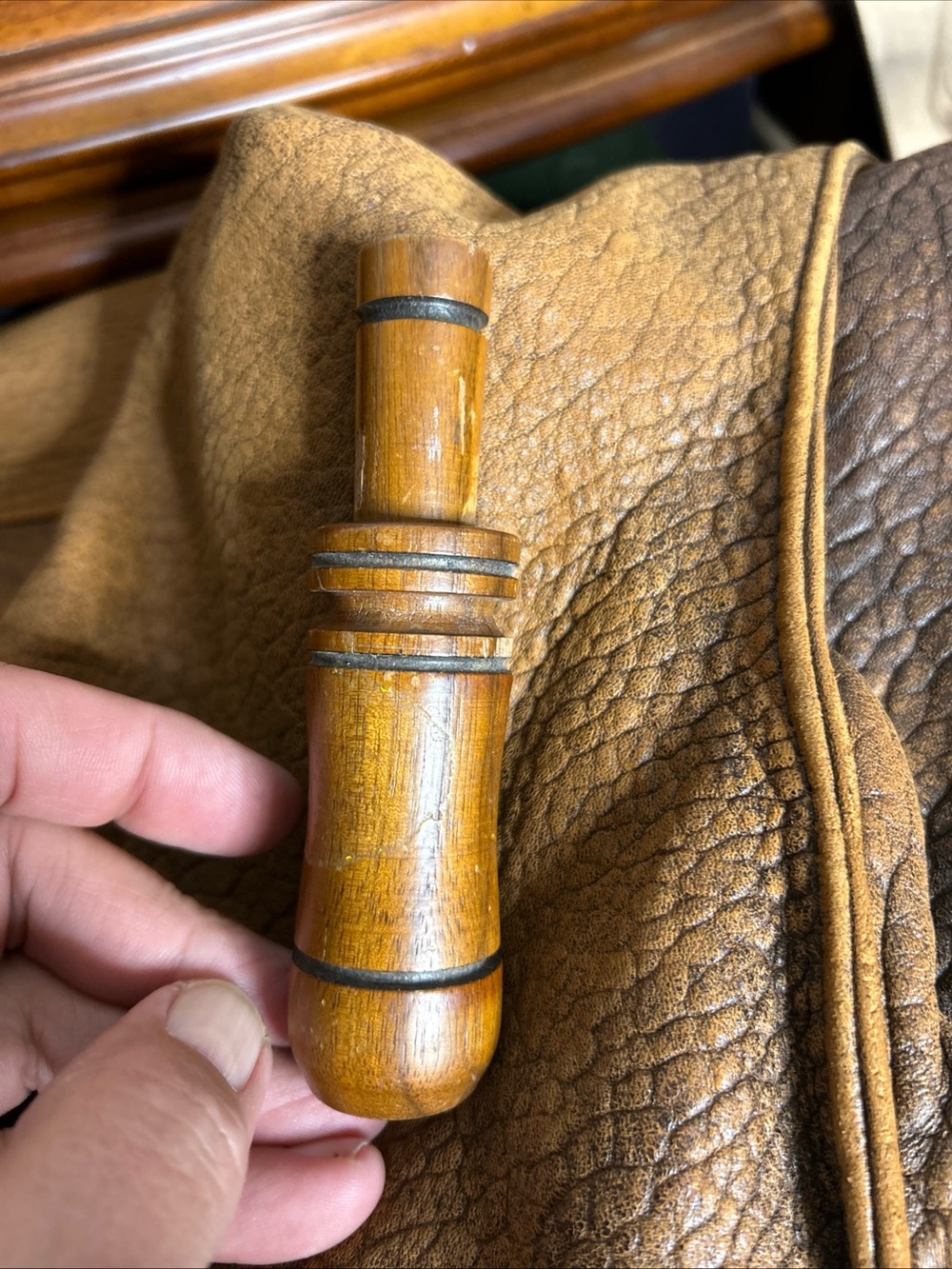 Vintage Faulk wood duck call